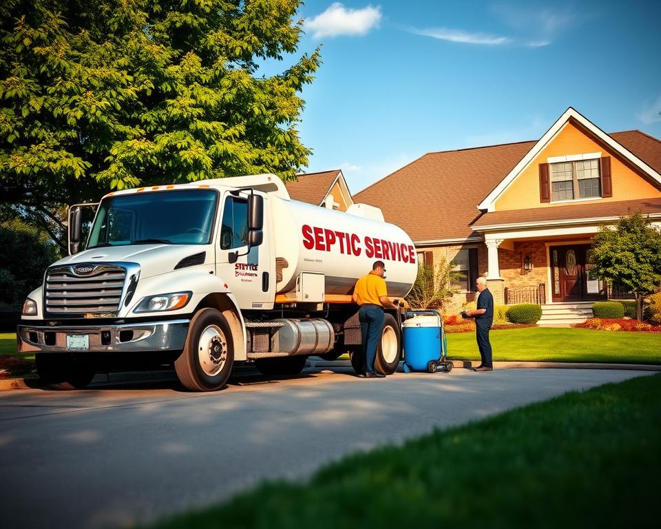 pumping septic tank Downey